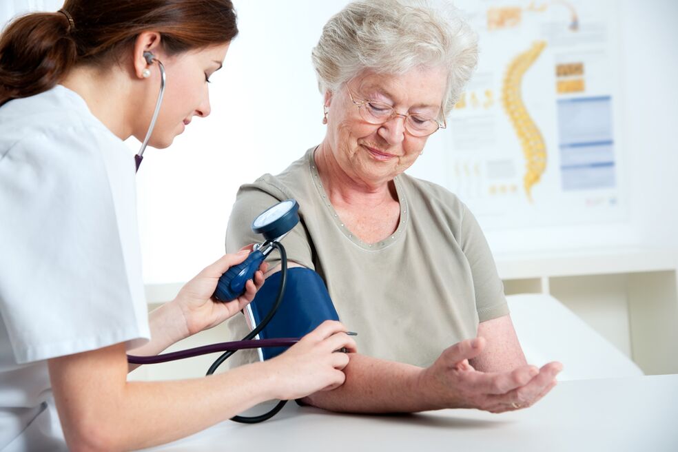 Measure blood pressure for high blood pressure